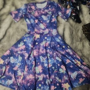 Blackmilk care bears galaxy evil tee dress
